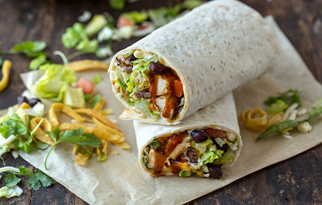 BBQ Chicken Wrap