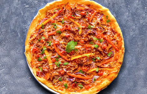 Chicken Curry Pizza